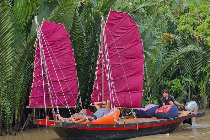 Ben Tre: Scooter, Culture, Sailboat and Mekong Food (Half Day) - Nhơn Thạnh and the Winding Branch: Why the Sailboat Feels Special
