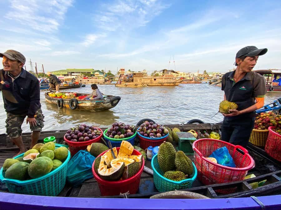 Can Tho: A Real Mekong Tour, Floating Market, Cacao & Life's - Fruit garden tasting and a village trek that leads to cacao