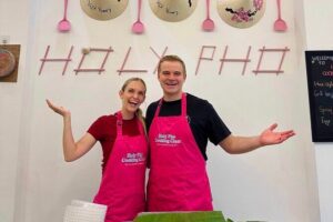 Cook 4 Local Vietnamese Dishes In Pink-themed Class & Market Tour - The walk through Chợ Tân Định: why the market is the real classroom