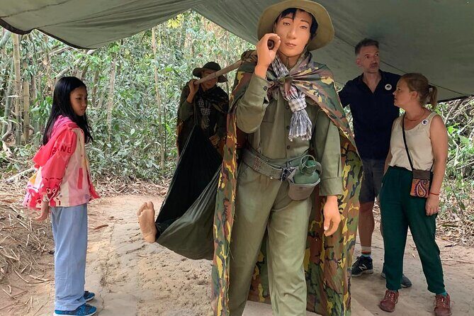 Cu Chi Tunnels Half Day Of Adventure - Your First Look at Cu Chi: history, traps, command posts, and cannons