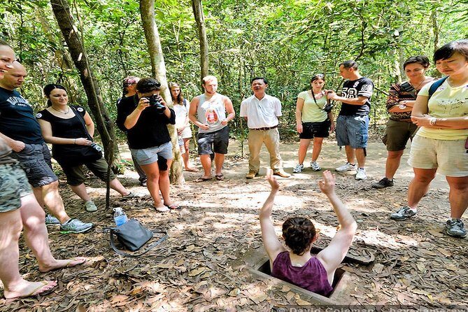 Cu Chi Tunnels - Mekong Delta Full Day Tours - The Cu Chi Tunnels Stop: Video First, Then Living Spaces and Traps