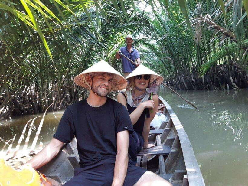 From HCM City: Visit Mekong Delta With Maximum 12 People - Food you can actually plan around: 8 dishes plus fruit and honey tea