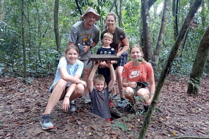 From Ho Chi Minh: Cu Chi Tunnels Half-Day History Tour with Guide - 7:30 AM pickup in District 1: how the day actually runs