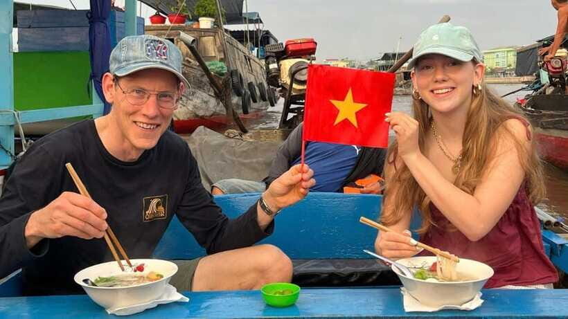 Ho Chi Minh: Authentic boat trip - Cai Rang Floating Market - Vườn Ca Cao Mười Cương and Mr. Cacao: cacao milk is the highlight