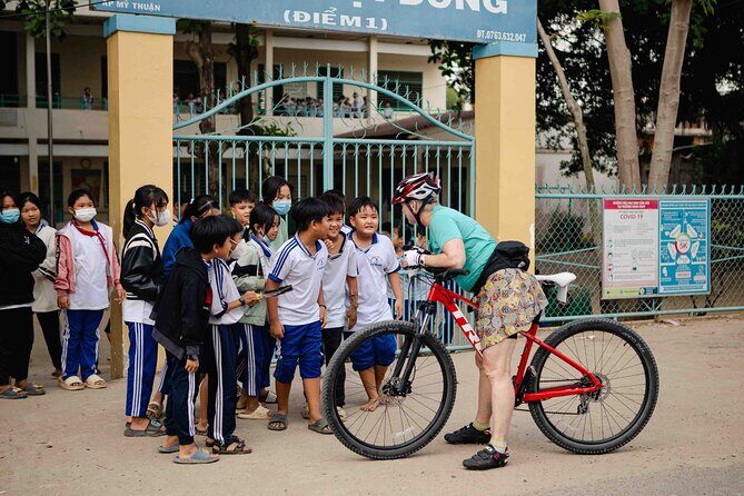 Mekong Delta 4 Days Cycling Trip-Off the Beaten Track - The biking setup: flat terrain, support truck, and e-MTB reality