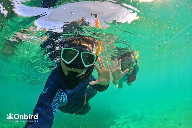 OnBird - Private family KID-FRIENDLY Snorkeling trip by speedboat in Phu Quoc - Reef stops built for viewing, not for tough conditions