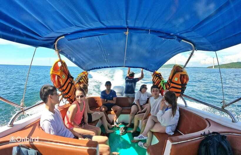 Phu Quoc: Speed Boat Tour 4 Islands - 2 Reefs Snorkeling - The island break: fruit, juice, and a calmer pace