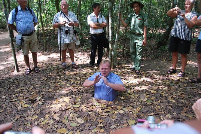 PRIVATE The Tunnels Of Cu Chi Half day tour - The Tunnels Experience: Video, Traps, and a Real Crawl