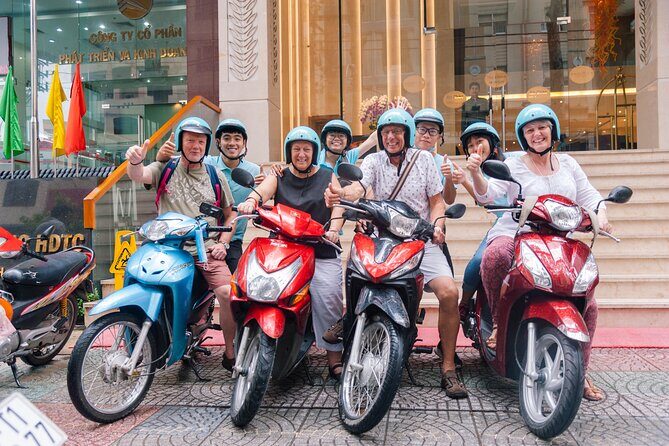 Saigon Sightseeing & Street Food Tour By scooter with Student - District 1 Sights: Reunification Palace and the Central Post Office Area