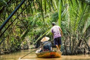 Small-Group Mekong Delta Day Trip: Boat Ride, Cottages & Pagoda - Ben Tre villages: coconut candy, honey farming, and real craft watching