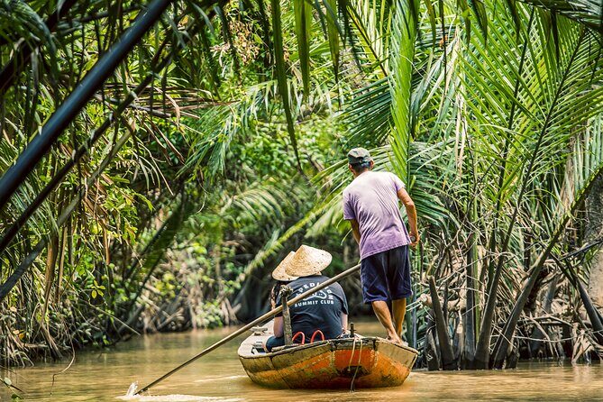 Small-Group Mekong Delta Day Trip: Boat Ride, Cottages & Pagoda - Ben Tre villages: coconut candy, honey farming, and real craft watching