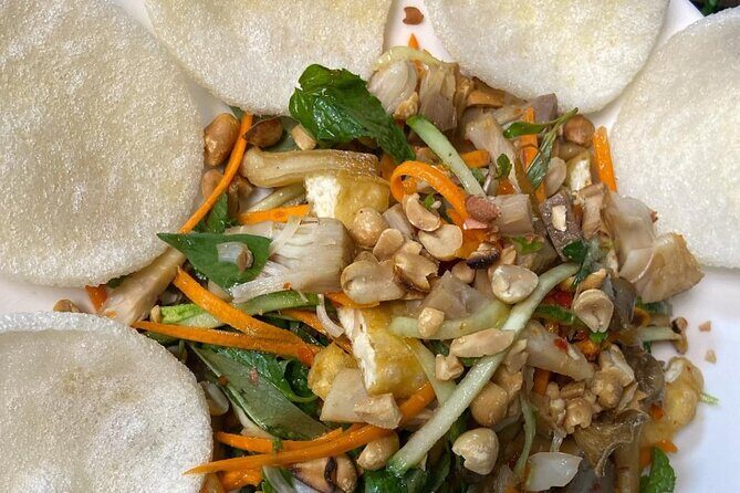 The Coolest Vegan Food Tour by Motorbike in Ho Chi Minh City - Le Van Tam Park: sweet coconut drinks before you start stacking carbs