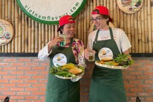 Vietnam Flavour: Market-to-Table & The Art of Egg Coffee - The garden kitchen: where cooking becomes relaxing and focused